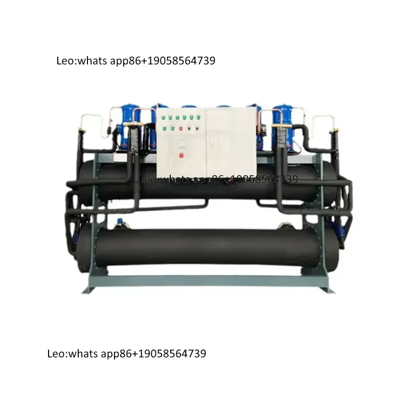 Water-cooled Screw Chiller, Low-temperature Freezer, -80°C Water-cooled Reaction Kettle, Industrial Condenser Unit