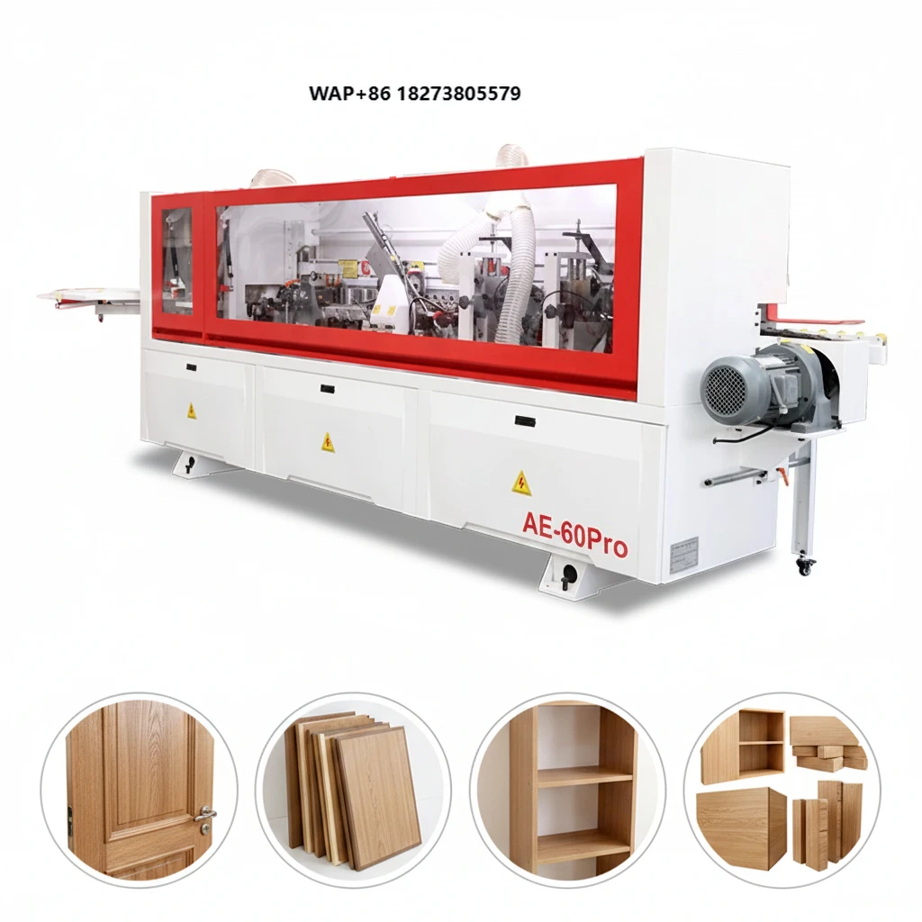 High Quality 7 Functions with Pre Milling End Fine Trimming Edge Banding Machine for Wood Furniture Production
