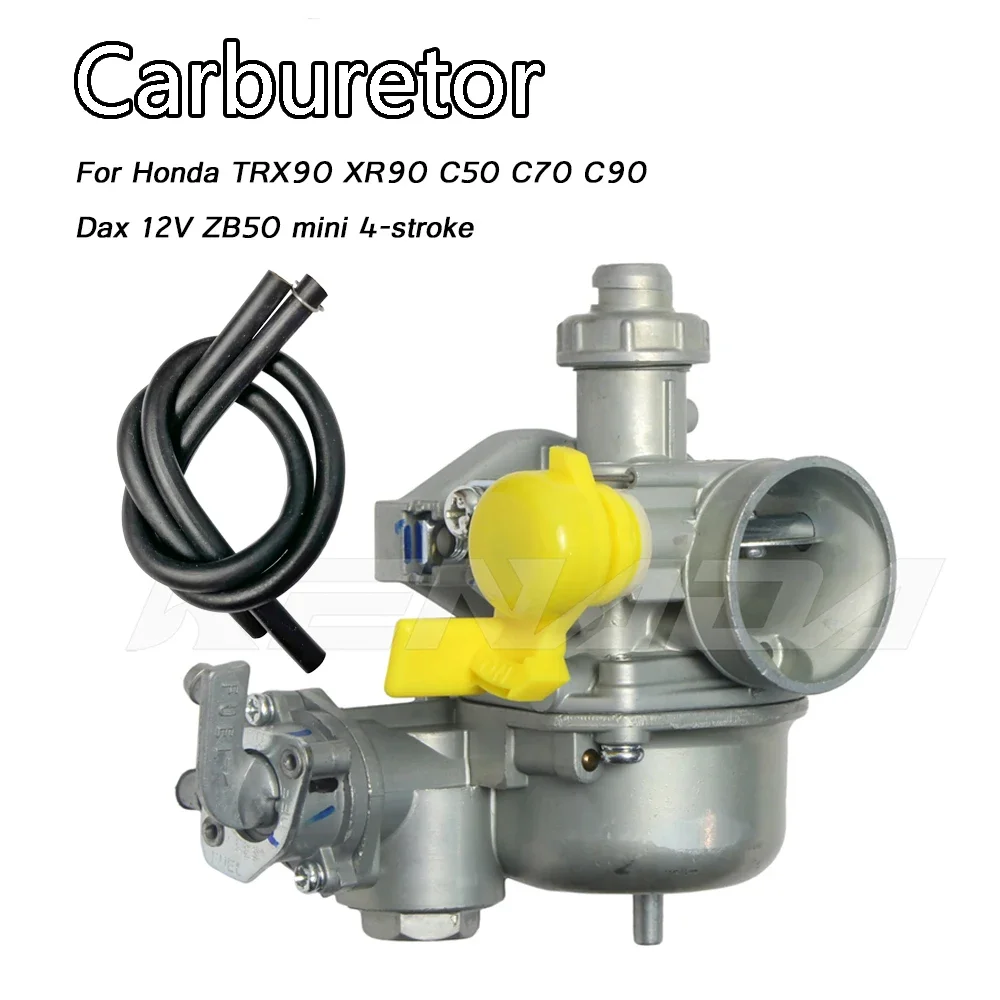 Motorcycle Carburetor Carb Mini 4-Stroke For TRX90 XR90 C50 C70 C90 Dax 12V ZB50 ATV Dirt Bike Engine Replacement Parts