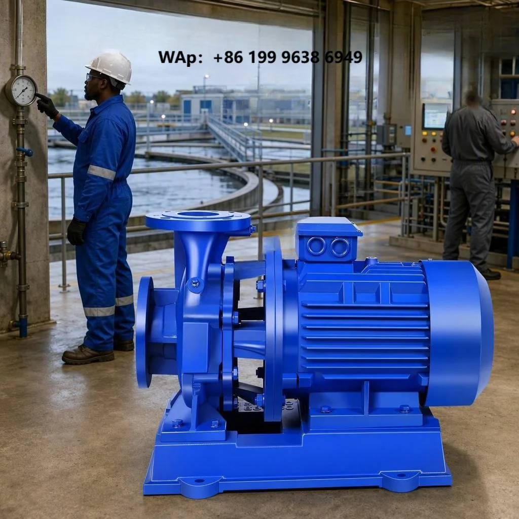 High Flow Cast Iron Pipeline Pump Large Capacity Centrifugal Pump For Municipal Water Supply Project