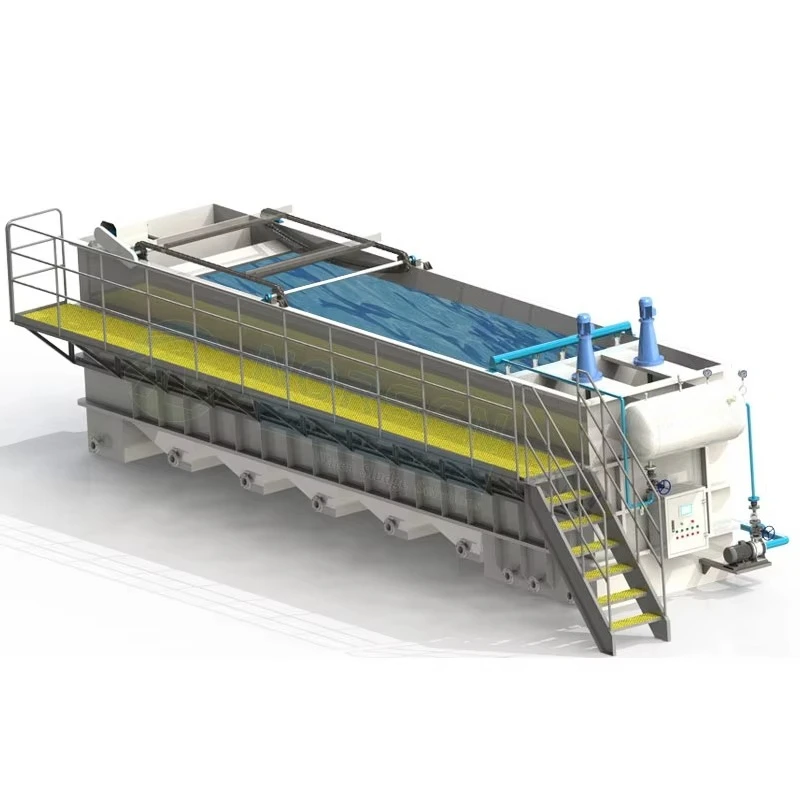 Industrial water-soluble air flotation Daf clarifier equipment sludge treatment equipment