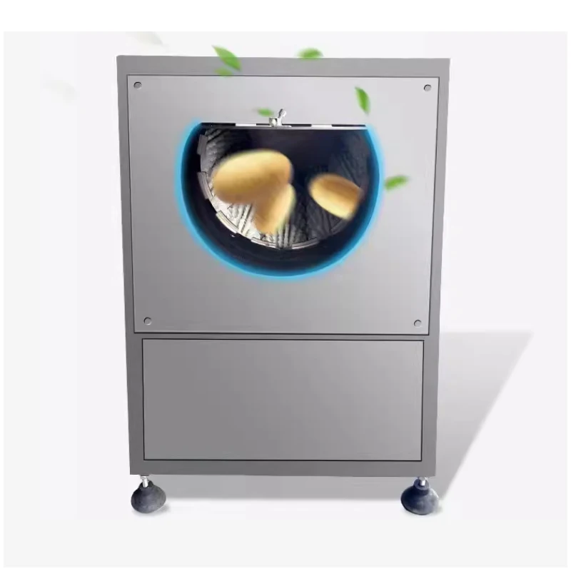 Potato Cleaning Peeling Machine Commercial Brush Clean Machine Stainless Steel Radish Washing Lotus Root Peel Machine Customized