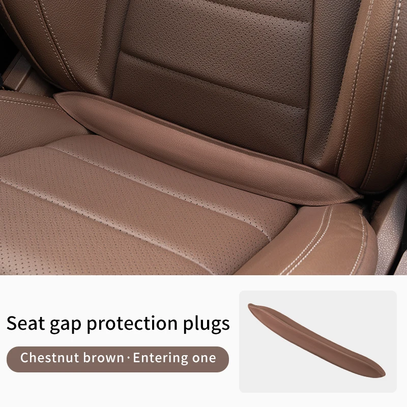Elastic EVA Car Seat Gap Filler Universal Plug In Seat Blocker Prevent Items Dropping Car Accessories Suitable for BMW KIA Audi