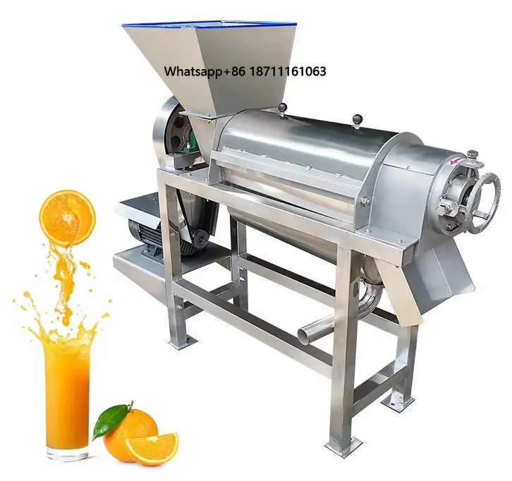 Professional Multifunction Stainless Steel 304 Sugarcane & Fruit Juicer High Productivity New Condition for Industrial Use