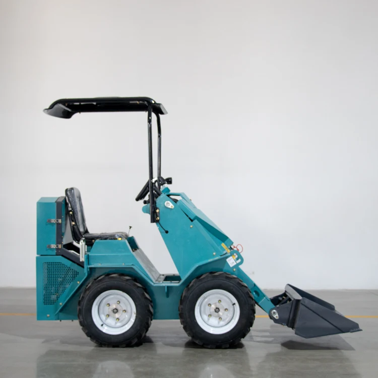 Customized Sale High Quality Mini Skid Steer Loader Engineering Multi-Function EPA Euro 5 diesel Engine Wheel Mini Loader