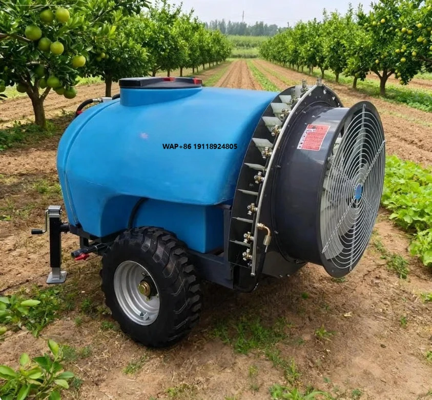 Newly Upgraded 1000 Liter Tractor Orchard Agriculture Sprayer Diaphragm Pump High Quality Multifunctional Nozzle Agricultural