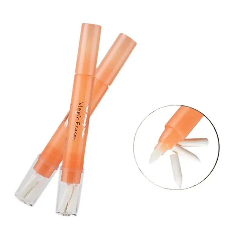 1pc Surgical Skin Marker Remove Pen Tattoo Magic Eraser Permanent Makeup Position Point Eyebrow Tools With 3 Refill T0727