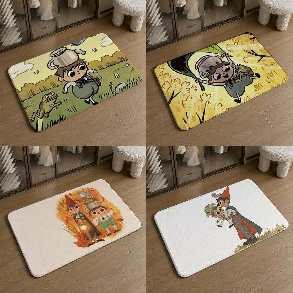 Over the Garden Wall  Pattern Soft Washable Non-Slip Doormat for Indoor and Outdoor Home Decor