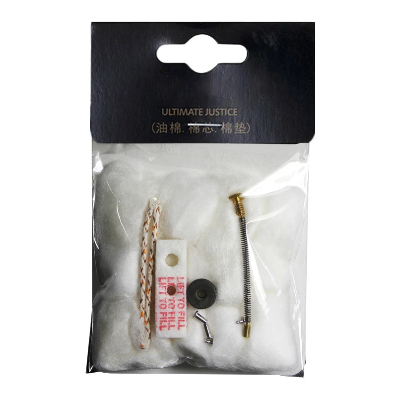 7pcs/set Steel Wheel Rivets Spring Screw Cotton Wicks Kit For Zippo Gas Lighter Universal Replace Repair Insert Case Accessory