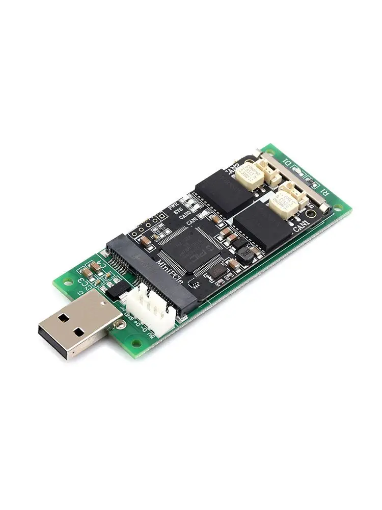 NEW Waveshare 2-channel MiniPCle interface to CAN decoding analysis, multiple systems available with dual channel isolated CAN