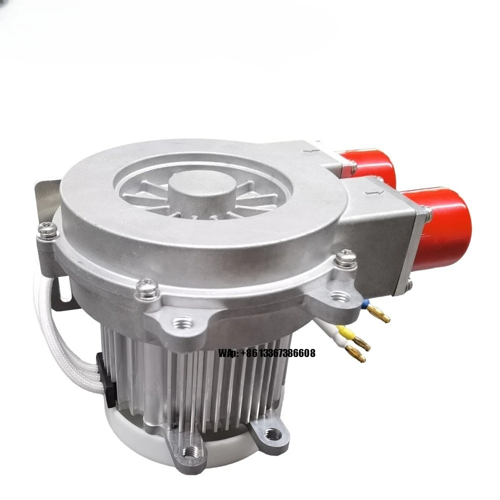 145mm Brushless DC Blower 40kpa Hydrogen Recirculation  Environment Aluminum Blade Bearing Motor with Driver