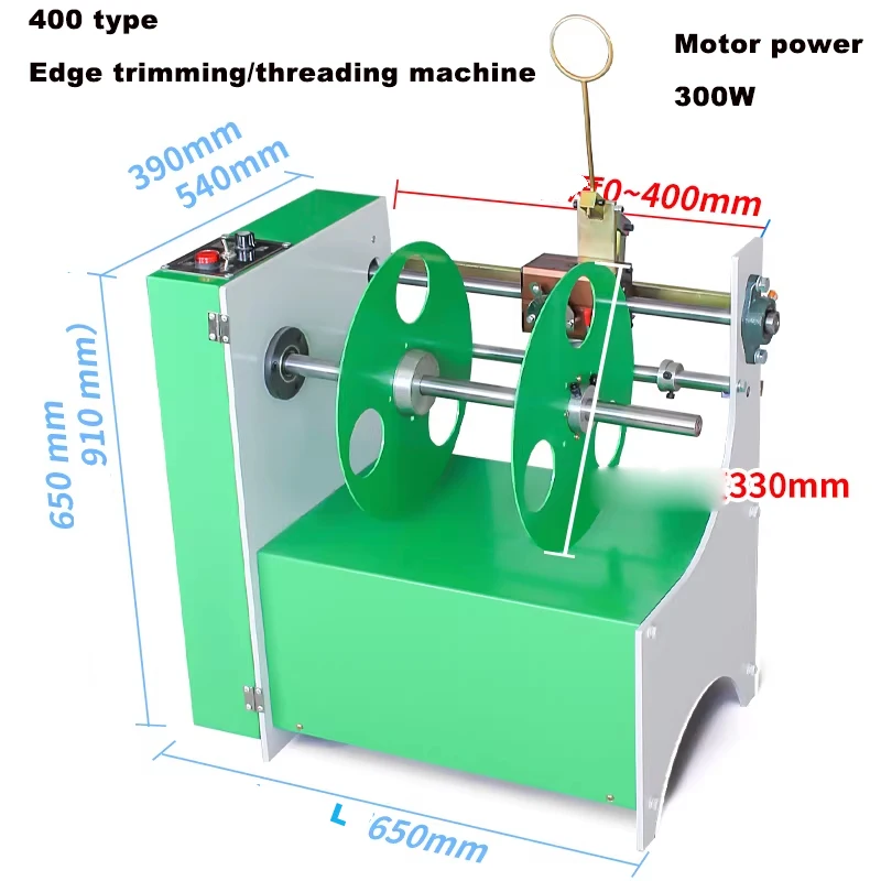 Customized Waste Offcut Edging Machine for Film Scraps - Bag-making Slitting Winding Edging Curling Rewinding Trimming Tool