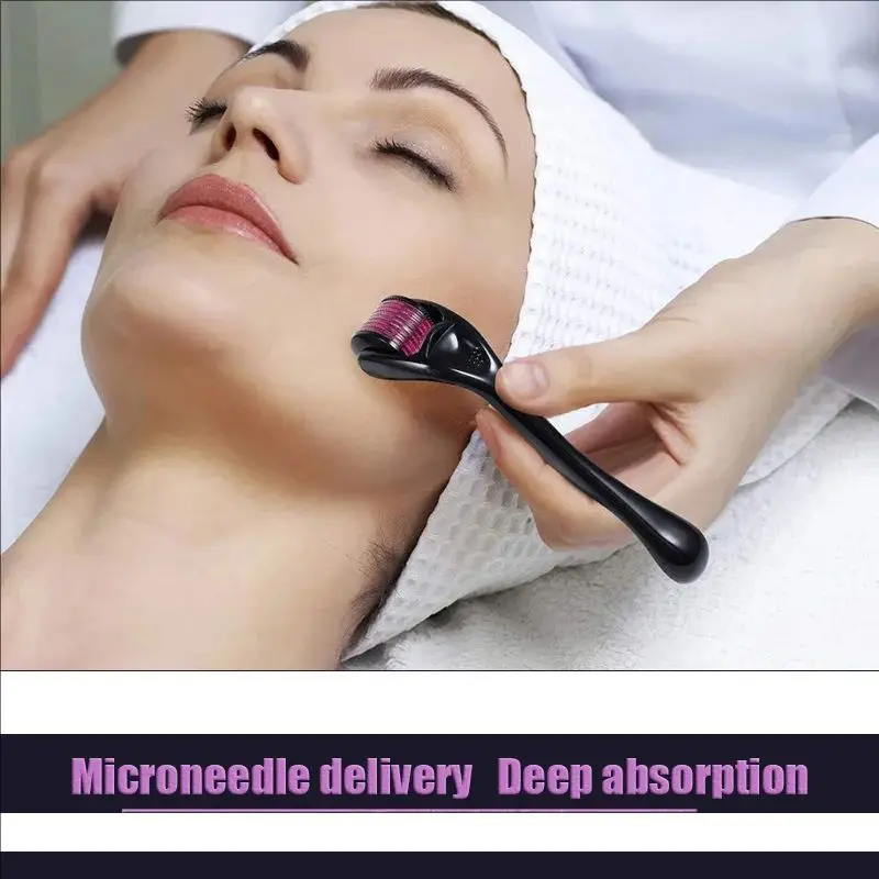 5pcs 540 Needles for Facial Body Hair Growth Derma Roller for Skin Beard 0.2mm 0.25mm 0.3mm Needle Micro Face Roll Tool