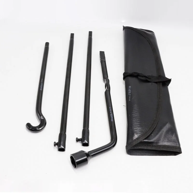 3901050P3010 Car Tire Repair Tool Kit T81 Tire Jack T6 Lug Wrench Portable Vehicle Emergency Wheel Change Tool Set