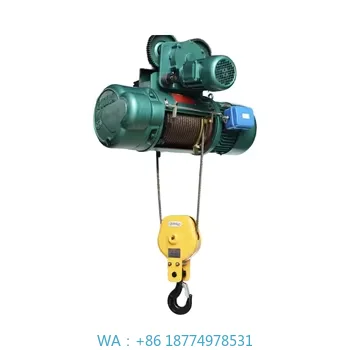 t Guides CD1 Wire Rope Electric Hoist 5T 12M High-Cycle Fatigue Resistance with Precision Rope Alignmen