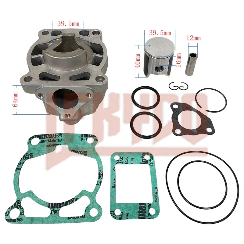 Motorcycle 39.5mm Cylinder Kit Motor for KTM SX50 Mini SXS 2009–2023 Husqvarna TC 50 GasGas MC50 45230038000 Dirt Bike Motoblock