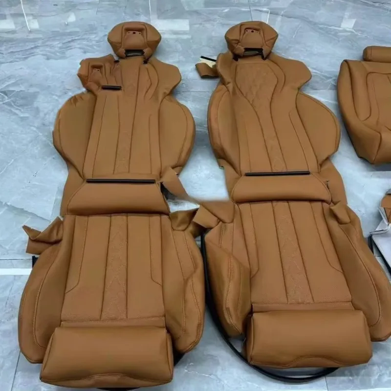 Customized Leather Car Seat Cover Luxury Waterproof NAPPA Car Seat Cover for BMW M3 M4 M5 M6 F31 F30 F32 Cover Seat