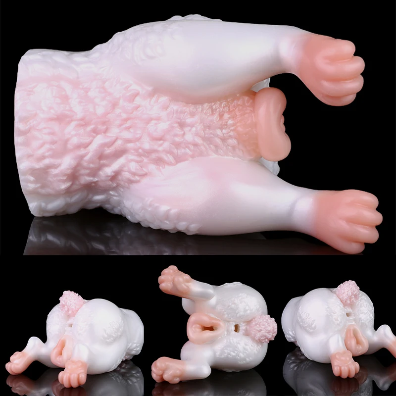 LUUK Silicone Male Masturbators Dragon Head  Deep Throat Stroker Orgasm Pocket Pussy Sucking Toy Lifelike Animal Sex Toy for Men