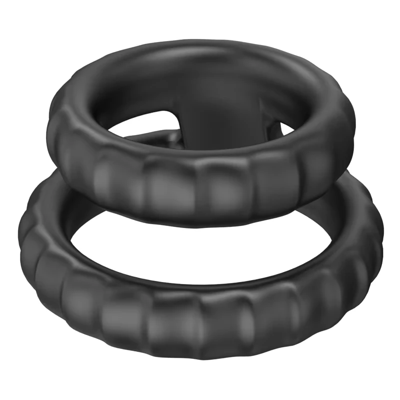 Semen Lock Ring Penis Enlargement Cock Ring Black Liquid Silicone Lock Ring Mens Delayed Ejaculation Sex Toy For Men Adult Toy
