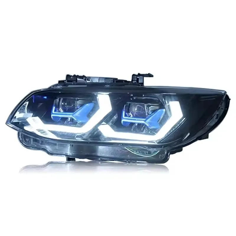 Car Lights for BMW E92 Headlight E93 M3 LED Projector Head Lamps DRL Sequential Turn Signal High Low Beam 2011-2013