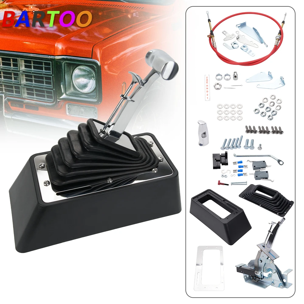80675 Ratchet Shifter Automatic Shifter for GM TH Series 400 350 250 200 TransmissionsSFN243-BK