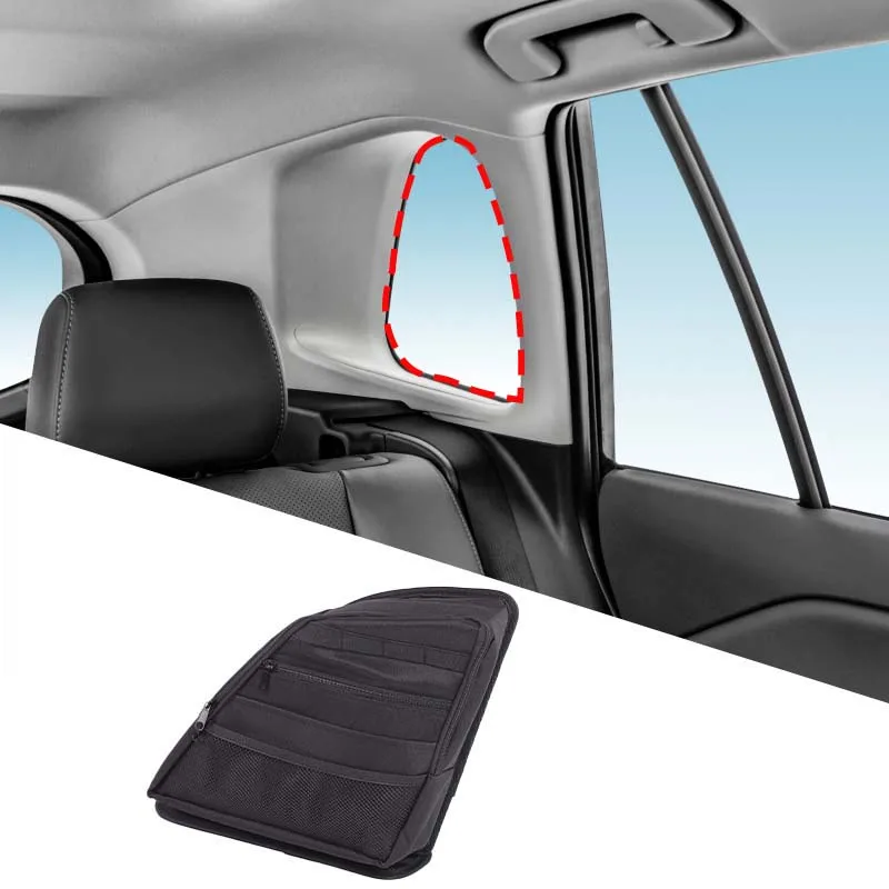 Rear Quarter Window Organizer Storage Bag Trunk Side Window Bag Oxford Cloth Trunk Bag Car Storage Supplies For Toyota RAV4 2026
