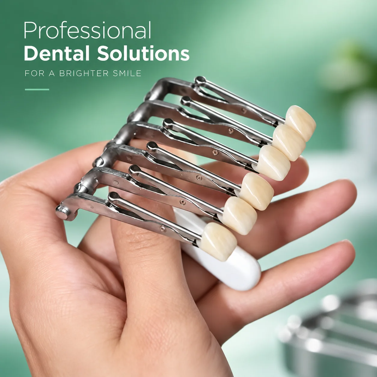Dental Glazing Clip & Glazing Plate Stainless Steel High Temp 6-Clips Holder Multi-Hole Tray for Lab Crown Veneer Glazing Use