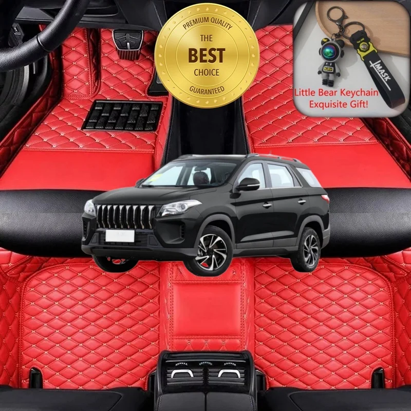 Customized Fit for DFSK Glory 560 Car Floor Mats Car Accessories Tailored Luxury Auto Carpet Liner Mats Left/Right-hand Drive