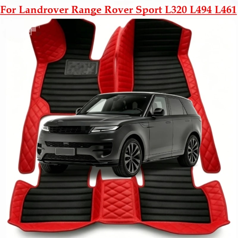 OMANE Custom Car Floor Mats For Landrover Range Rover Sport L320 L494 L461 2005-2025 Carpet Rugs Accessories Interior Waterproof