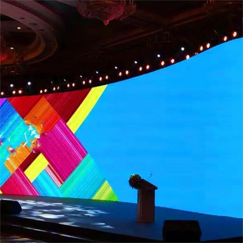 Indoor Full-Color LED Display Advertising Screen for Trade Fairs Publicity Screen