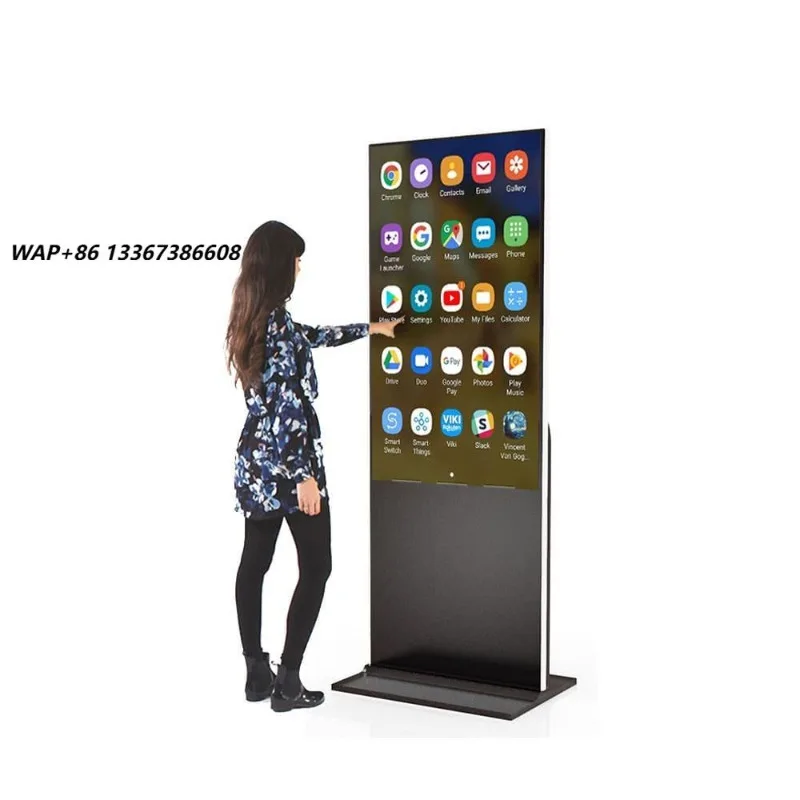 MALL AIRPORT Advertising 43inch Totem Floor Standing  Lcd,totem Digital Signage,touch Screen Electric Breast Pumps