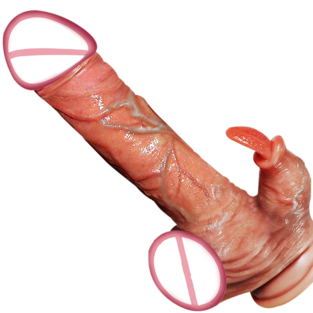 Telescopic Realistic Dildo Vibrator Sex Toys For Women Big Penis Heating Suction Cup Female Adult Masturbator App Remote Control