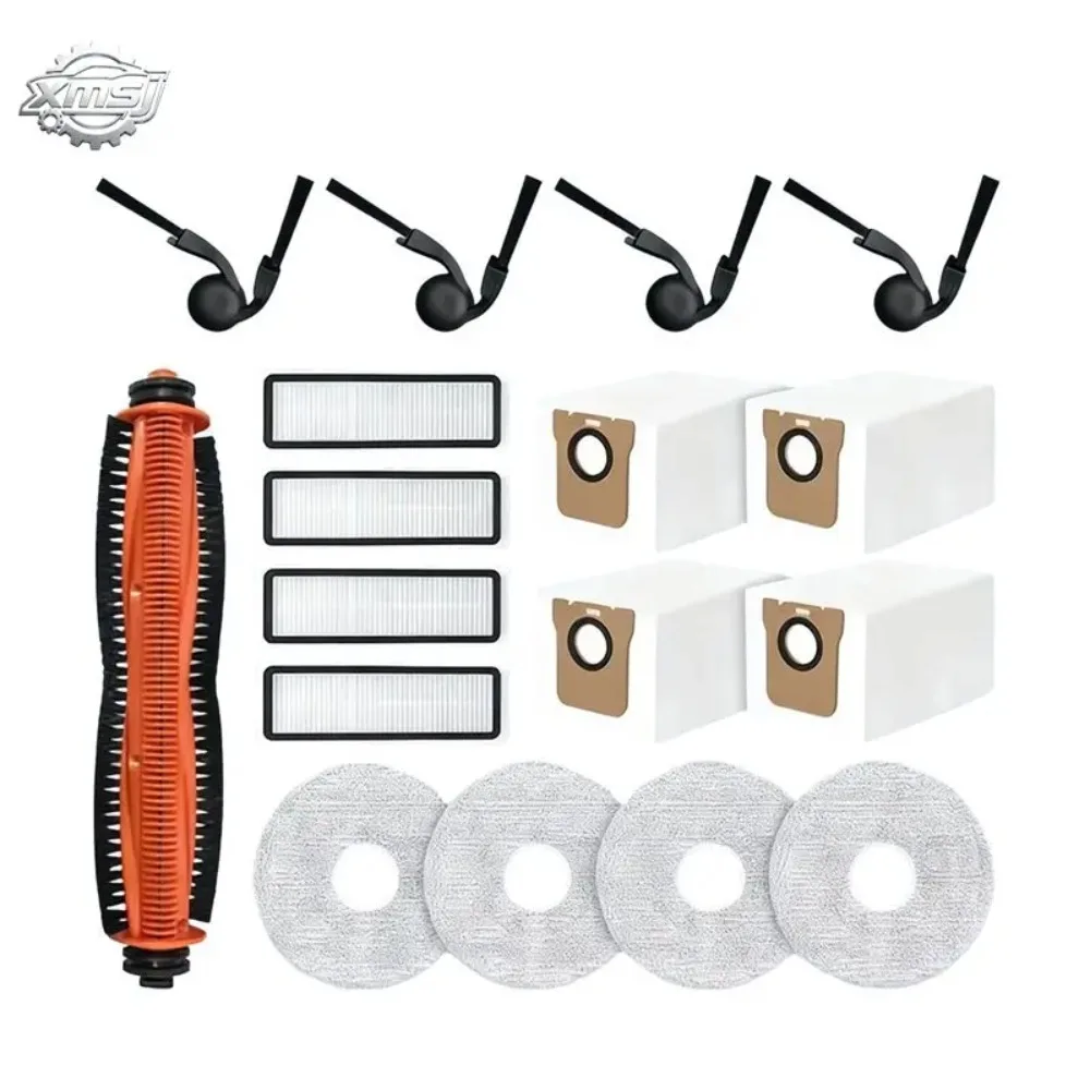 For Xiaomi 5 OV31GL / 5 Pro OV21GL Vacuum Cleaner Replacement Spare Parts Main Side Brush Mop Filter Dust Bags