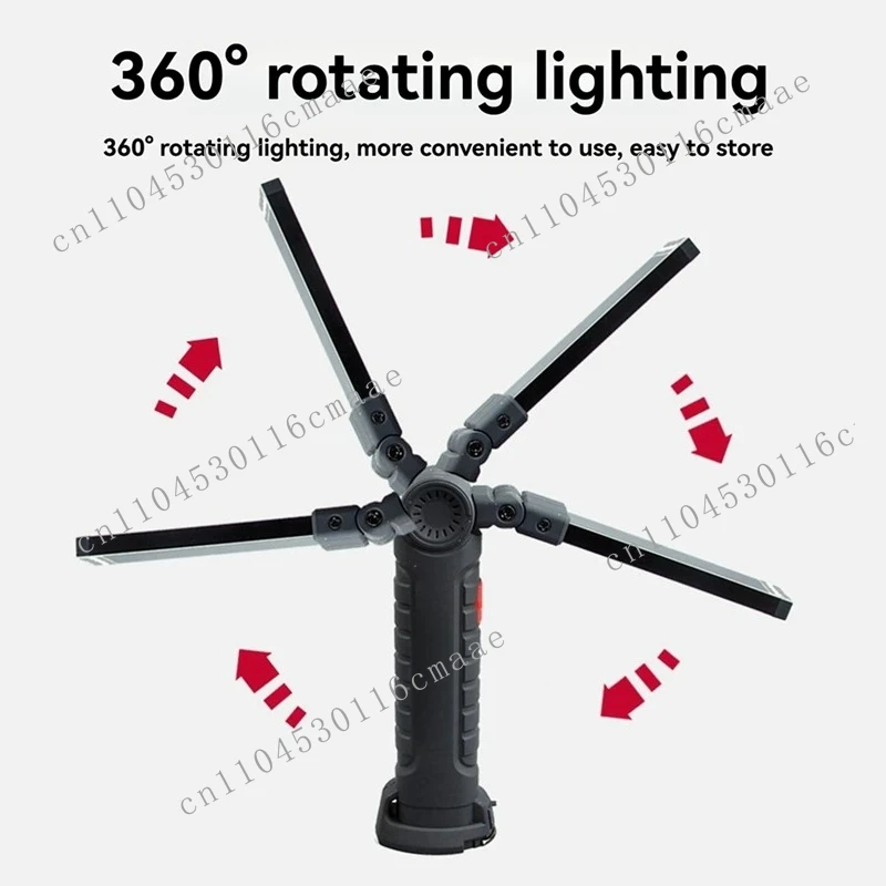 New A21I-LED Foldable Work Light Portable Waterproof Car Repair Light Flashlight