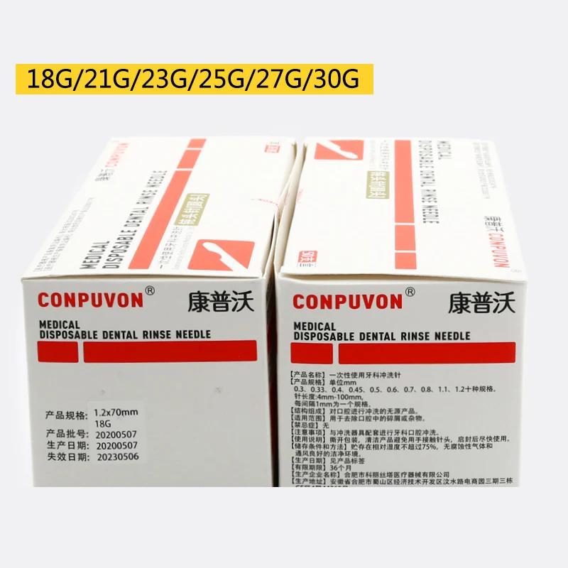 Blunt Tip Micro Cannula Medical Injection Needle Various Sizes 18G-30G Plain & Notched Endo Needle Tip Syringe Compatible