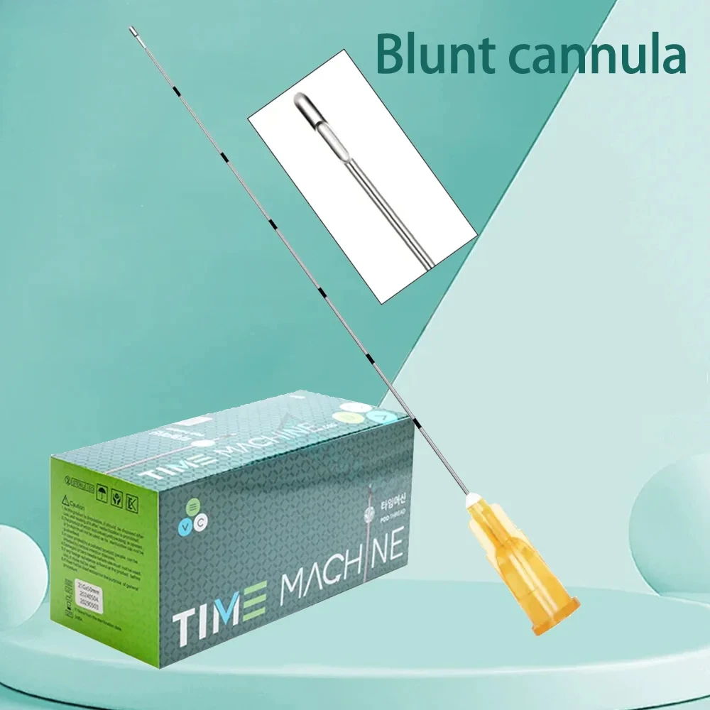 Blunt needle Needle Tips 21G/22G/23G/25G/27G/30G Fine Micro Cannula Plain Ends Notched Endo needle tip Syringe 50packs