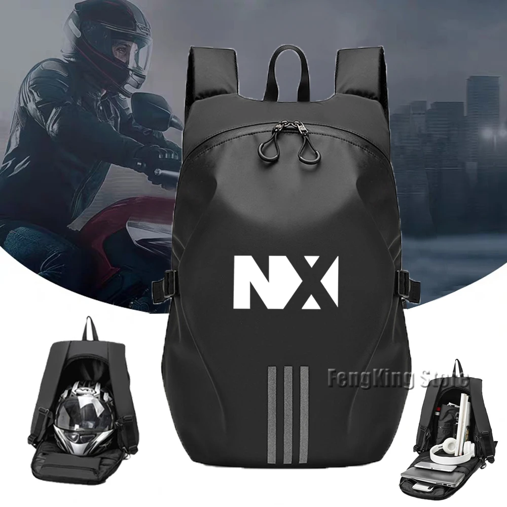FOR Honda NX500 NX 500 Knight backpack motorcycle helmet bag travel equipment waterproof and large capacity