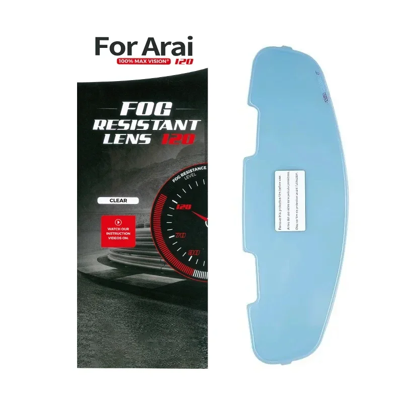 Motorcycle accessiores Anti Fog Film fit for arai RX7X NE0 XD ASTRO-GX ASTRAL-X VECTOR-X CORSAIR-X RX-7V VAS-V Anti Fog Film