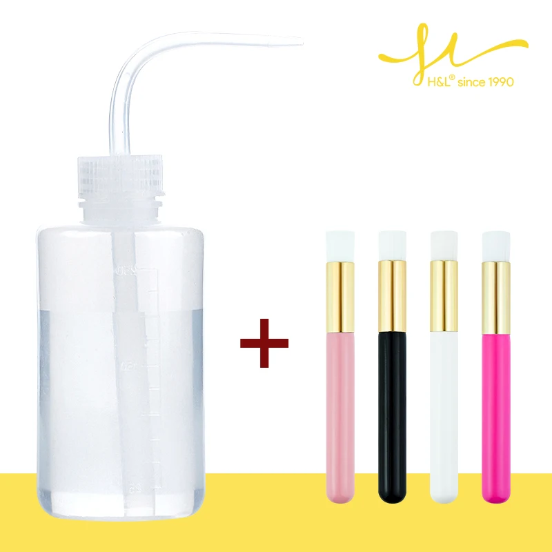 H&L Make Up Tool For Eyelash Extensions Cleaning Bottle  Mousse Brush Clean Eyelash Before Grafting eyelash