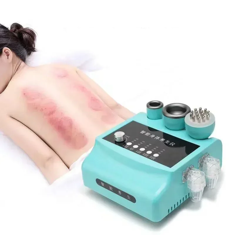 2025 Electric Heating Gua Sha Scraping Fat Burner Cupping Slimming Massager Meridian Dredge Home Beauty Health Care Tool
