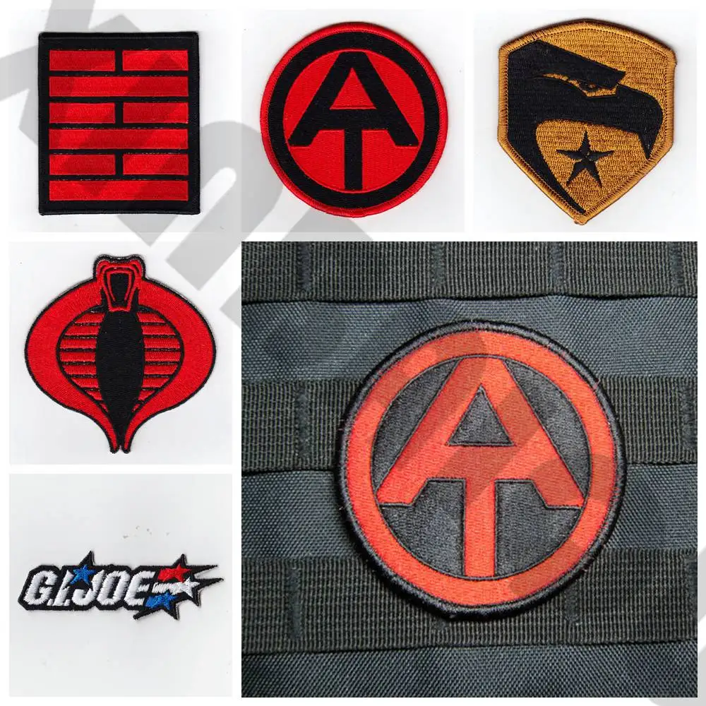 Embroidered Patch G.I.JOE ADVENTURE TEAM