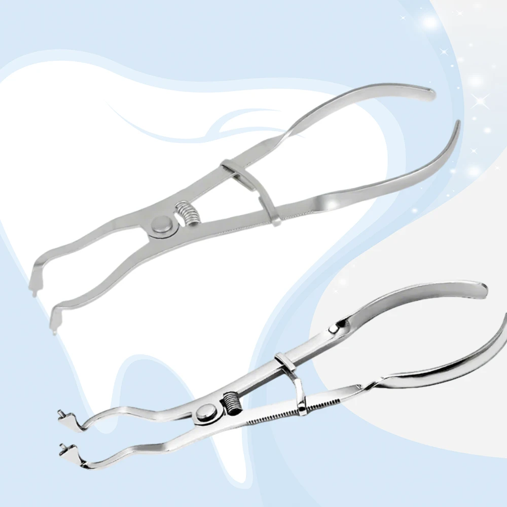 Stainless Steel Dental Matrix Band Forming Pliers Sectional Contoured Matrix Clips Orthodontic Restorative Dentistry Tool