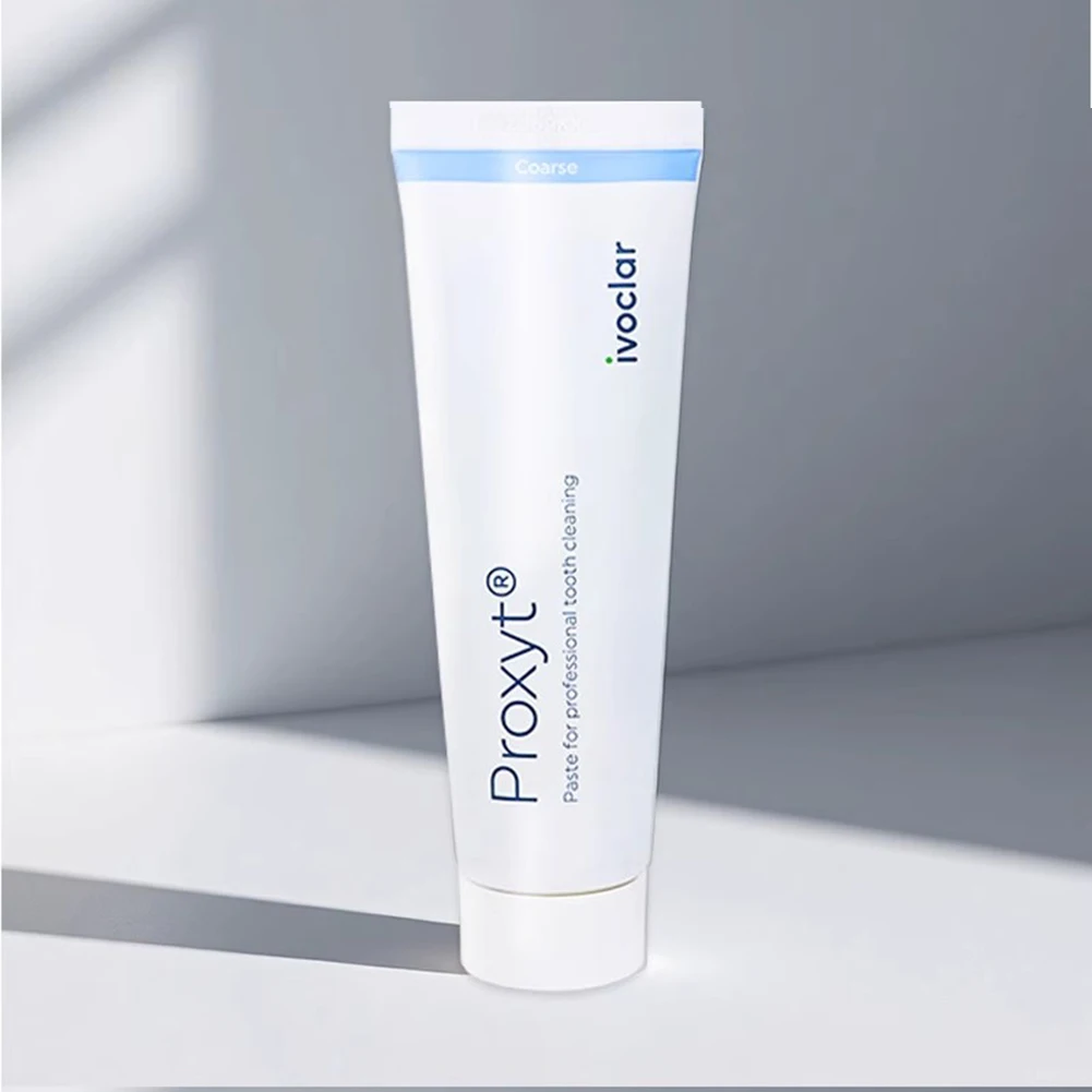 Professional Dental Prophylaxis Polishing Paste IVOCLAR Proxyt 80G Oral Care Teeth Clean Grind Stain Plaque Removal 4 Grit Grade