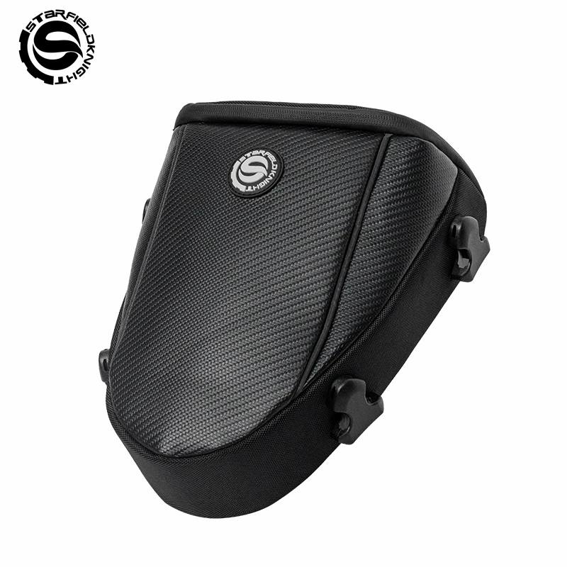 SFK Motorcycle Riding Gears Pack Rear Seat Bag Large Capacity Tail Package Multifunctional Outdoor Crossbody Bag With Rain Cover