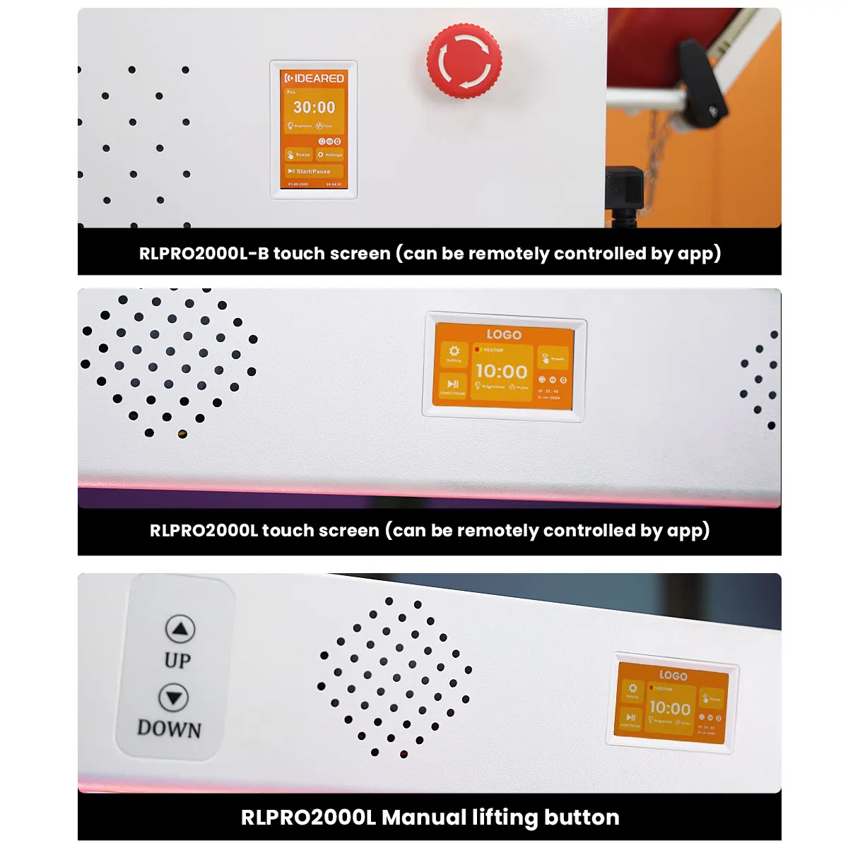 2026 IDEATHERAPY Individual Wavelength Adjustable Red Light Panel Full Body Red Light Bed Red Light Therapy Bed for Full Body Ea