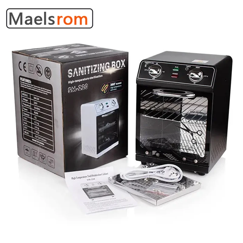 High Temperature Sanitizer Machine Cabinet  Sterilizer Disinfection Beauty Salon Tools for Manicure Hair Dental Clinic