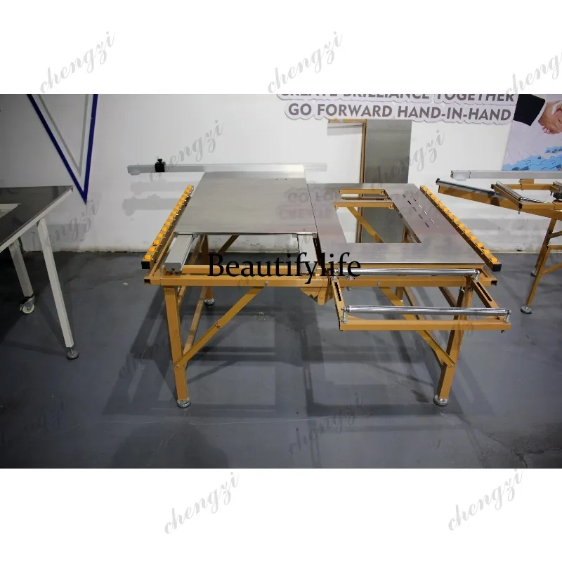 A81 Portable Wood Cutting Machine Sliding Table Saw Fold Panel Saw Machine