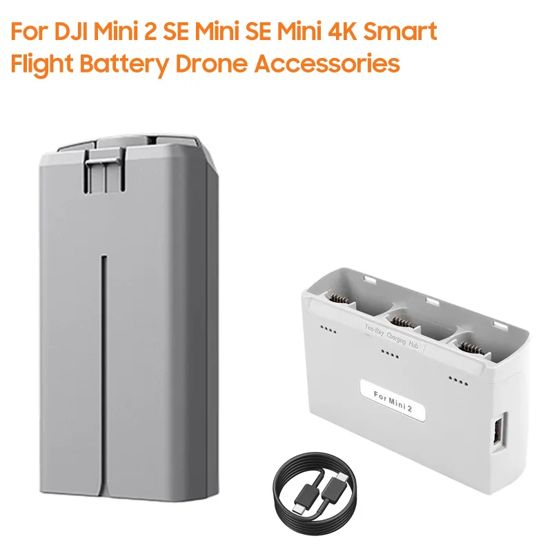 New Replacement Battery For DJI Mini 2 SE Mini SE Mini 4K Intelligent Flying Drone Accessories 2400mAh