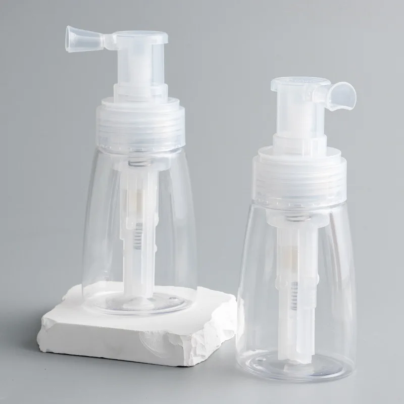 140ML Portable Powder Spray Bottle for Loose Powder Highlighter Talcum Body Powder Travel Empty Sequin Spray Bottle