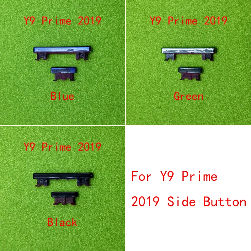 1 Set Power Key Volume Up Down Buttons For Huawei Y9 2019/Y9 Prime 2019 Side Button Repair Parts Replacement